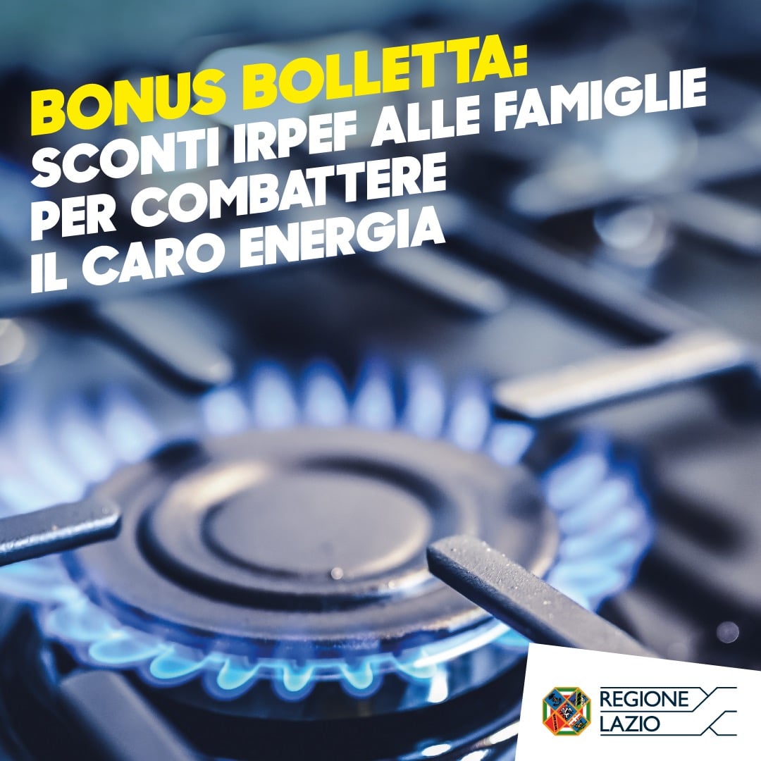 Bonus Bolletta: sconti IRPEF alle famiglie per combattere il caro energia